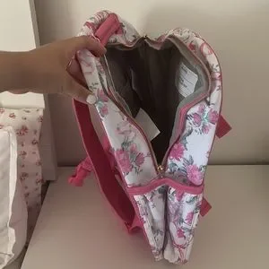 LoveShackFancy Pottery Barn Kids Floral Large Cabbage Rose Backpack NWT LoveShackFancy Ruffle Colby Backpack | Pottery Barn Teen main image 4